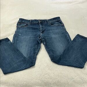 American Eagle Outfitters Dark Blue Relaxed Jeans